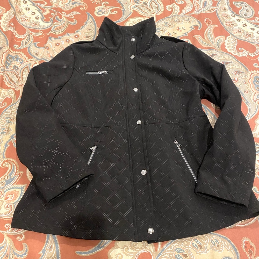 Jessica Simpson black coat